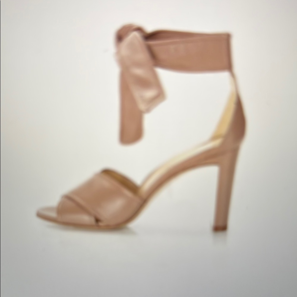 DVF -only worn once Elegant Tan Strappy Heels